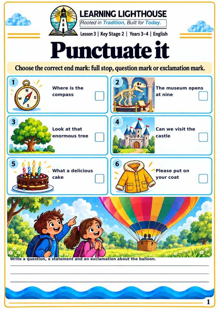 Preview of KS2 English sample