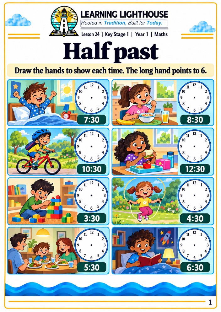 Year 1 Maths lesson preview
